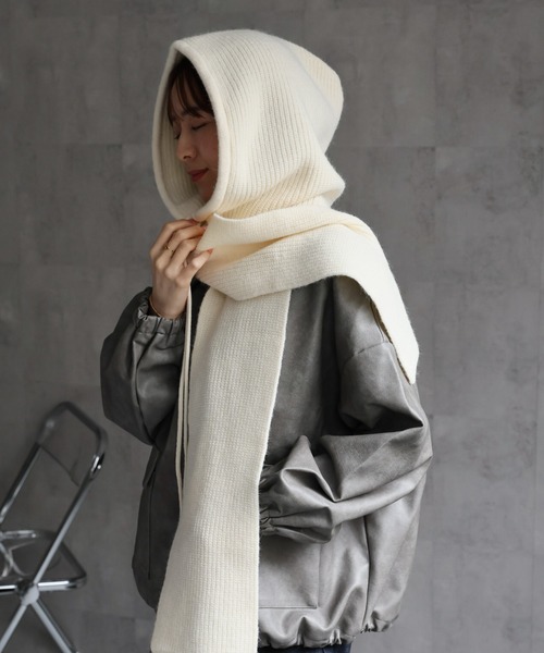 バラクラバ /フライトニットキャップ/KNIT BALACLAVA