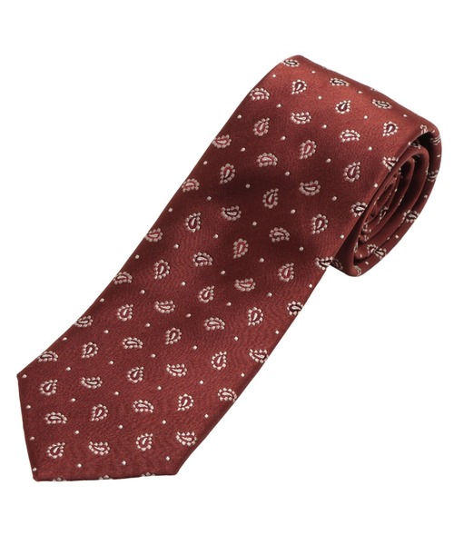 TOKYO SHIRTS（トウキョウシャツ）の「ネクタイ 絹100% ビジネス フォーマル（ネクタイ・メンズ・ブルー/ネイビー系2/グレー/エンジ/ブルーグリーン/ネイビー系1/ブラウン/ピンク/オレンジ/マスタード・FREE）」の3枚目の写真