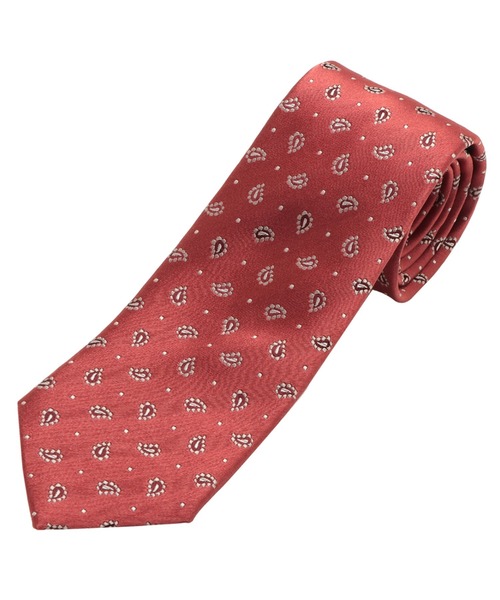 TOKYO SHIRTS（トウキョウシャツ）の「ネクタイ 絹100% ビジネス フォーマル（ネクタイ・メンズ・ブルー/ネイビー系2/グレー/エンジ/ブルーグリーン/ネイビー系1/ブラウン/ピンク/オレンジ/マスタード・FREE）」の10枚目の写真