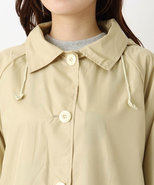 one'sterrace(ワンズテラス)の「Wpc. ラグランスリーブワークコート(その他アウター・レディース・カーキ系5/ベージュ系8・00)」の6枚目の写真