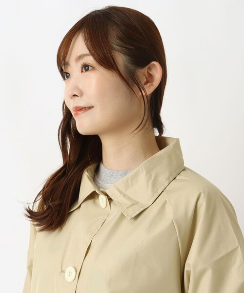one'sterrace(ワンズテラス)の「Wpc. ラグランスリーブワークコート(その他アウター・レディース・カーキ系5/ベージュ系8・00)」の7枚目の写真