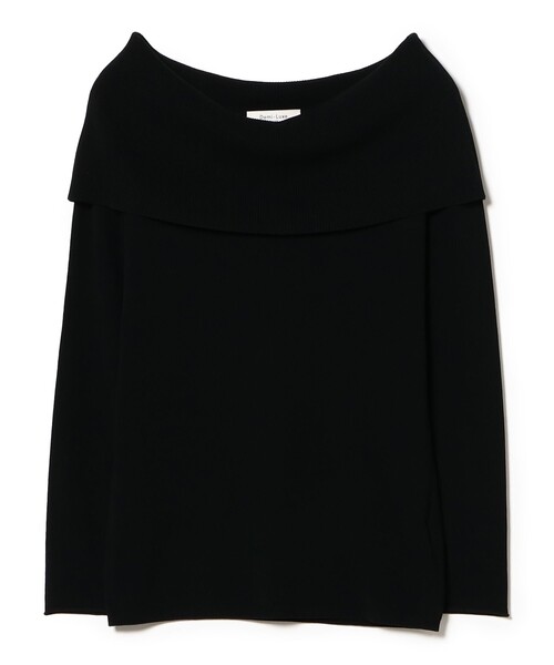Demi-Luxe BEAMS（デミルクス ビームス）の「【1/9値下げ】レーヨン ポリエステル オフショルダー プルオーバー ニット（ニット/セーター・レディース・ブラック/ホワイト系その他5・ONE SIZE）」の22枚目の写真