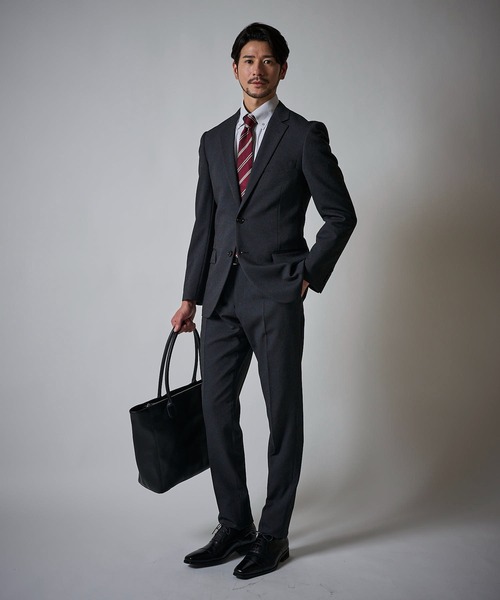 TETE HOMME(テットオム)の「【WEB限定】A4対応 オンオフ兼用 レザータッチトートバッグ(トートバッグ・メンズ・ブラック/チャコールグレー/ネイビー/ブラウン・FREE)」の17枚目の写真