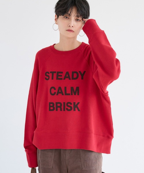 BARNYARDSTORM / ガーゼベア裏毛ロゴプルオーバー/マシン