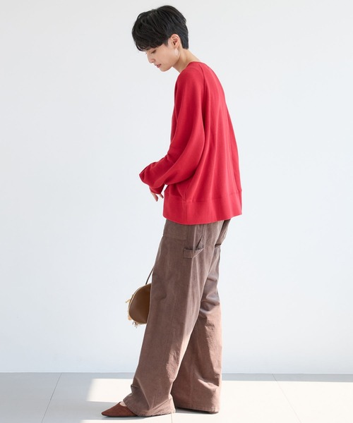 BARNYARDSTORM（バンヤードストーム）の「BARNYARDSTORM / ガーゼベア裏毛ロゴプルオーバー/マシンウォッシャブル【WEB限定カラー】（スウェット・レディース・ネイビー/グレー/レッド・FREE）」の18枚目の写真