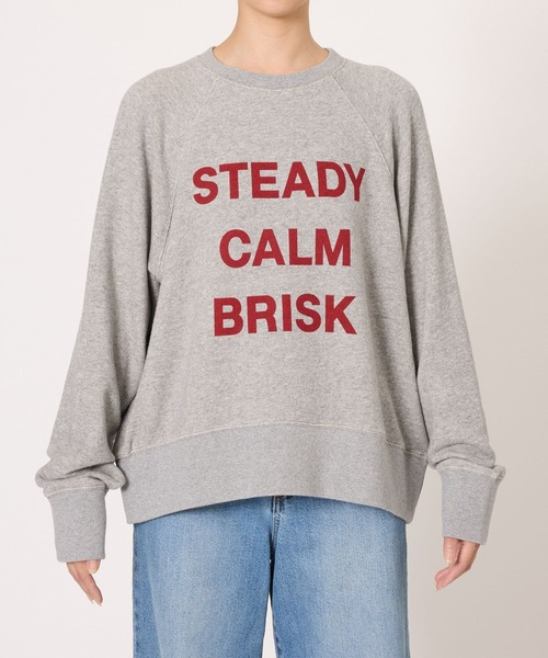 BARNYARDSTORM（バンヤードストーム）の「BARNYARDSTORM / ガーゼベア裏毛ロゴプルオーバー/マシンウォッシャブル【WEB限定カラー】（スウェット・レディース・ネイビー/グレー/レッド・FREE）」の19枚目の写真