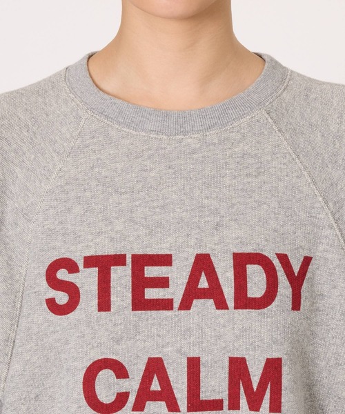 BARNYARDSTORM（バンヤードストーム）の「BARNYARDSTORM / ガーゼベア裏毛ロゴプルオーバー/マシンウォッシャブル【WEB限定カラー】（スウェット・レディース・ネイビー/グレー/レッド・FREE）」の22枚目の写真