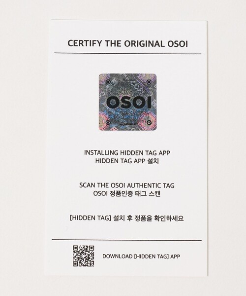 OSOI(オソイ)の「<OSOI>MINI BROT バッグ(ショルダーバッグ・レディース・ブラック・FREE)」の15枚目の写真