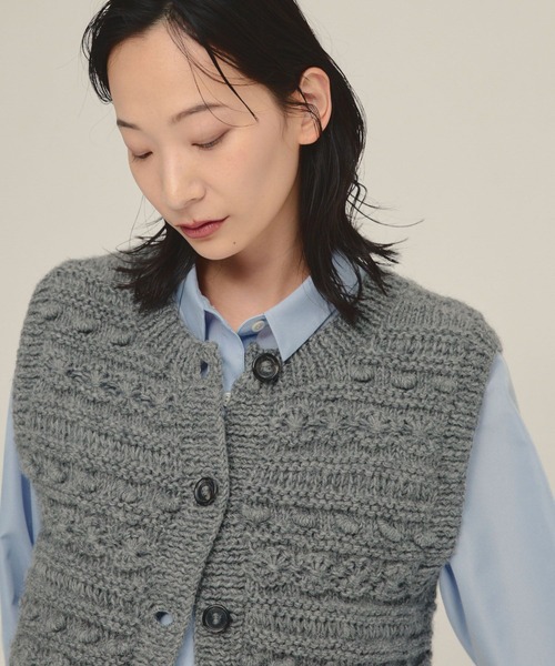 JEANASIS（ジーナシス）の「【eL】Nepal Hand Vest/452431（ベスト