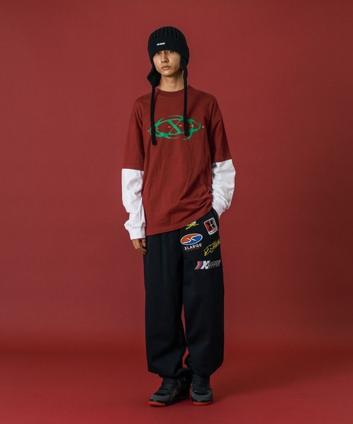 XLARGE（エクストララージ）の「EARFLAP KNIT CAP（ニットキャップ/ビーニー・メンズ・ネイビー/ブラウン/ブラック・ONE SIZE）」の8枚目の写真