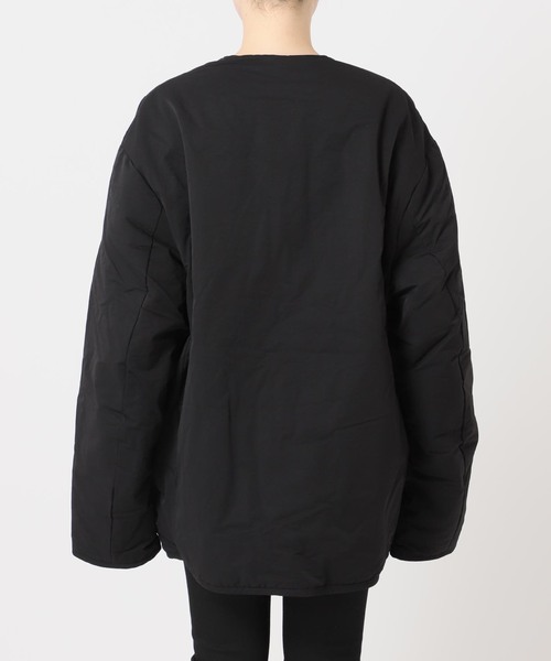 ARMY TWILL（アーミーツイル）の「別注【ARMY TWILL/アーミーツイル】Cotton Nylon Reversible（ブルゾン・レディース・ブラック/ベージュ・FREE）」の15枚目の写真