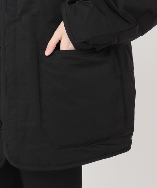 ARMY TWILL（アーミーツイル）の「別注【ARMY TWILL/アーミーツイル】Cotton Nylon Reversible（ブルゾン・レディース・ブラック/ベージュ・FREE）」の19枚目の写真