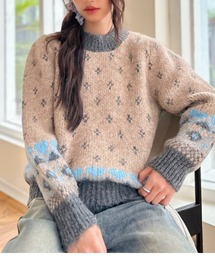 幾何学模様」に該当するニット/セーターファッション通販 - ZOZOTOWN