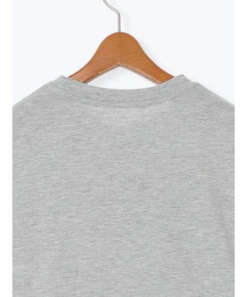 Lugnoncure（ルノンキュール）の「プリントアソートロングTシャツ（Tシャツ/カットソー・レディース・オフホワイト/シルバー/チャコールグレー/グレー・F）」の12枚目の写真