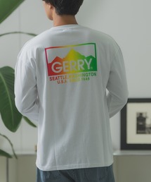 【GERRY】別注 プリント 長袖Tシャツ