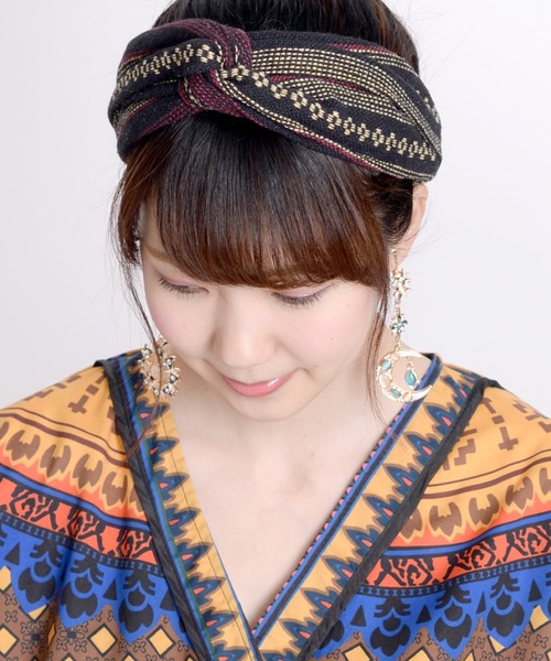 MARAI（マーライ）の「アラビアンモチーフピアス キレイめ（ピアス（両耳用）・レディース・A/B・FREE）」の3枚目の写真
