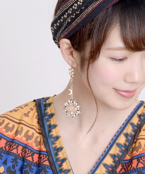 MARAI（マーライ）の「アラビアンモチーフピアス キレイめ（ピアス（両耳用）・レディース・A/B・FREE）」の9枚目の写真