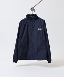 裏フリース ワンポイント ロゴ ジャケット