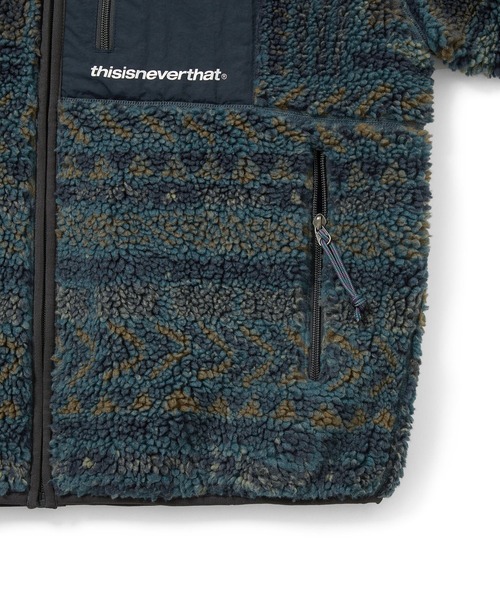 thisisneverthat（ディスイズネバーザット）の「SP Sherpa Fleece Jacket（ブルゾン・メンズ・ネイビー/オリーブ/ストーン・L/M/S/XL/XS）」の13枚目の写真