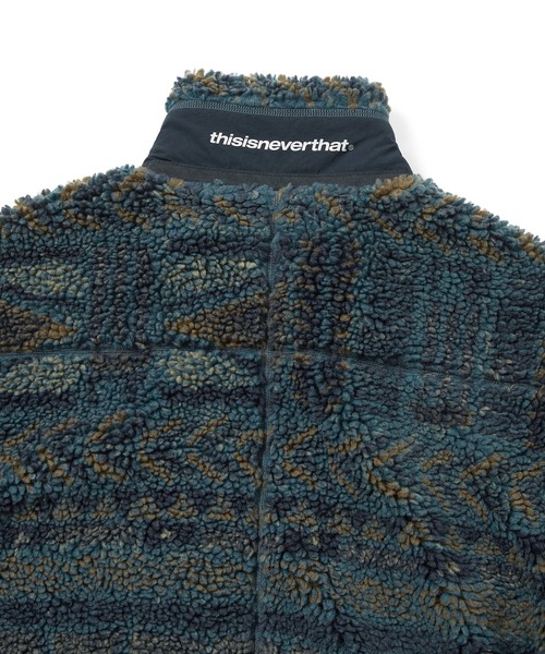 thisisneverthat（ディスイズネバーザット）の「SP Sherpa Fleece Jacket（ブルゾン・メンズ・ネイビー/オリーブ/ストーン・L/M/S/XL/XS）」の17枚目の写真