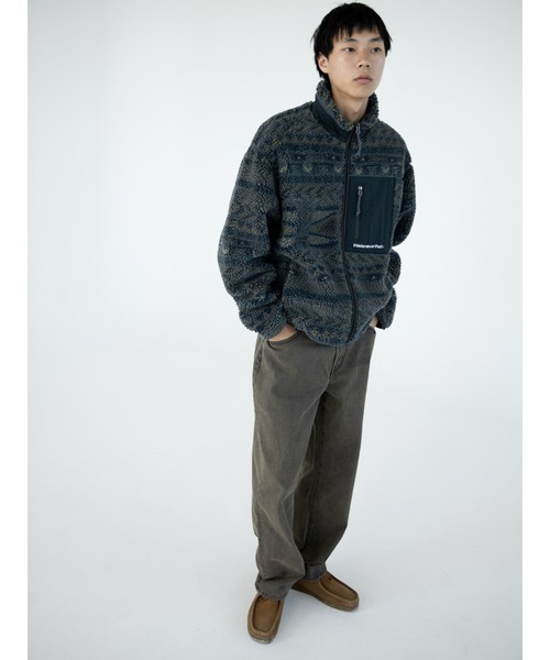 thisisneverthat（ディスイズネバーザット）の「SP Sherpa Fleece Jacket（ブルゾン・メンズ・ネイビー/オリーブ/ストーン・L/M/S/XL/XS）」の16枚目の写真