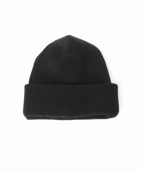 EDIFICE（エディフィス）の「KIJIMA TAKAYUKI (キジマ タカユキ) 別注  LONG BEANIE（ニットキャップ/ビーニー・メンズ・ダークグリーン/ブラック/ベージュ/オレンジ・FREE）」の13枚目の写真