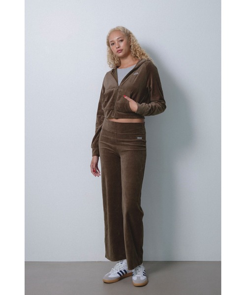 ALEXIA STAM（アリシアスタン）の「Wellness Velour Pants /ウェルネス ベロアパンツ（その他パンツ・レディース・グレー/ブラウン/レッド・S/M）」の8枚目の写真