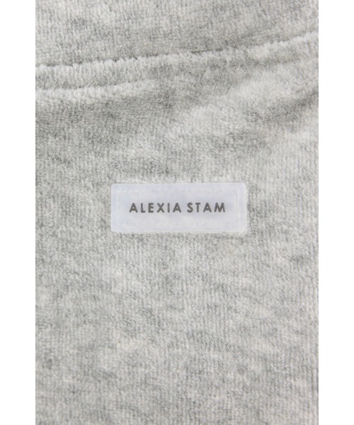 ALEXIA STAM（アリシアスタン）の「Wellness Velour Pants /ウェルネス ベロアパンツ（その他パンツ・レディース・グレー/ブラウン/レッド・S/M）」の19枚目の写真
