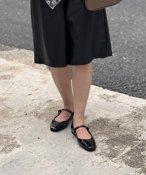 NOLLEY’S（ノーリーズ）の「メリージェーンフラットシューズ（パンプス・レディース・ブラック・22.5/23/23.5/24/24.5）」の6枚目の写真