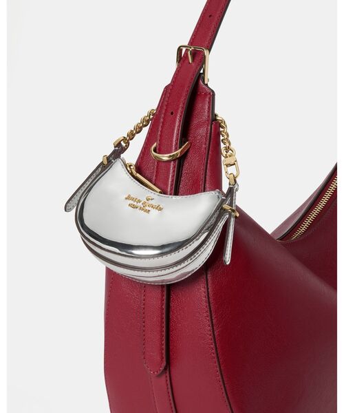 kate spade new york（ケイトスペード ニューヨーク）の「ノヴァ マイクロバッグ チャーム（キーホルダー・レディース・グレー・ONESIZE）」の3枚目の写真