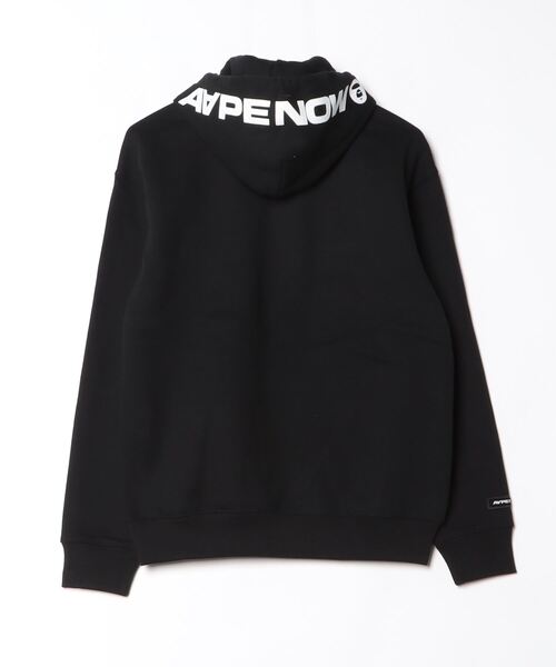 AAPE BY A BATHING APE（エーエイプバイアベイシングエイプ）の「AAPE NOW PULLOVER HOODIE（パーカー・メンズ・ブラック/カーキ・SMALL/LARGE/X-LARGE/XX-LARGE/MEDIUM/X-SMALL）」の9枚目の写真