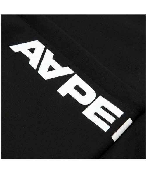 AAPE BY A BATHING APE（エーエイプバイアベイシングエイプ）の「AAPE NOW PULLOVER HOODIE（パーカー・メンズ・ブラック/カーキ・SMALL/LARGE/X-LARGE/XX-LARGE/MEDIUM/X-SMALL）」の4枚目の写真