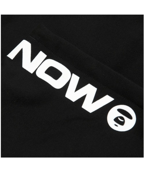 AAPE BY A BATHING APE（エーエイプバイアベイシングエイプ）の「AAPE NOW PULLOVER HOODIE（パーカー・メンズ・ブラック/カーキ・SMALL/LARGE/X-LARGE/XX-LARGE/MEDIUM/X-SMALL）」の5枚目の写真