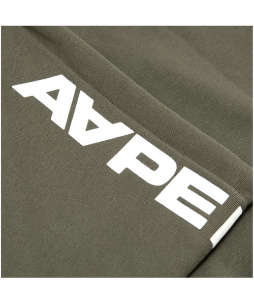 AAPE BY A BATHING APE（エーエイプバイアベイシングエイプ）の「AAPE NOW PULLOVER HOODIE（パーカー・メンズ・ブラック/カーキ・SMALL/LARGE/X-LARGE/XX-LARGE/MEDIUM/X-SMALL）」の7枚目の写真