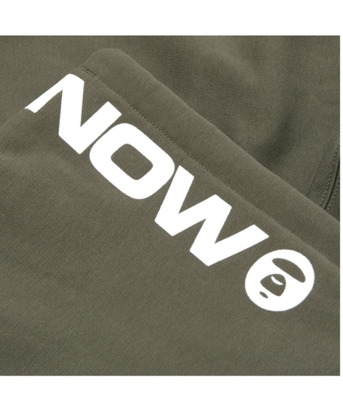 AAPE BY A BATHING APE（エーエイプバイアベイシングエイプ）の「AAPE NOW PULLOVER HOODIE（パーカー・メンズ・ブラック/カーキ・SMALL/LARGE/X-LARGE/XX-LARGE/MEDIUM/X-SMALL）」の8枚目の写真