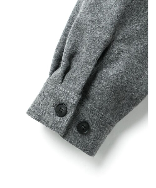 セール】mizuiro ind スタンドカラーシャツワンピース（ワンピース