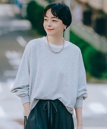 studio CLIP（スタディオクリップ）の「12ゲージウールミックスドルマンニットプルオーバー（ニット/セーター）」