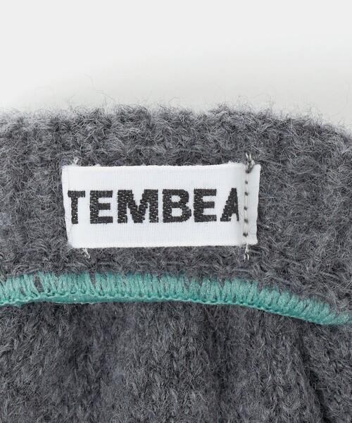 TEMBEA（テンベア）の「＜TEMBEA＞GUNTE グローブ（手袋・レディース・ベージュ/ダークグレー/ライトグレー/グレー系・M）」の5枚目の写真