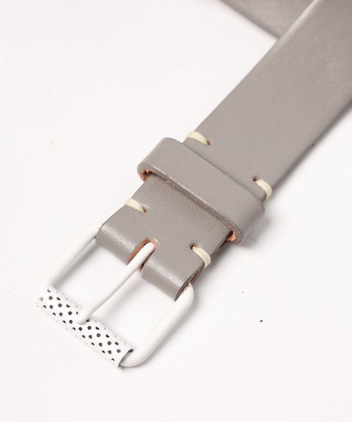 Dulcamara（ドゥルカマラ）の「カラーバックルベルト - GRAY（ベルト・メンズ・ホワイト・0）」の2枚目の写真