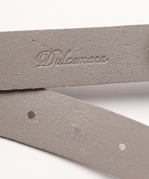 Dulcamara（ドゥルカマラ）の「カラーバックルベルト - GRAY（ベルト・メンズ・ホワイト・0）」の3枚目の写真