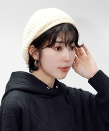 Fizz（フィズ）の「ゆるニットベレー帽（ハンチング/ベレー帽）」