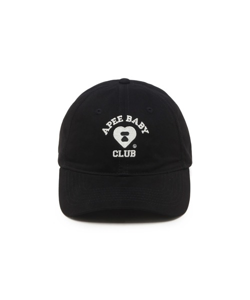 A BATHING APE(アベイシングエイプ)の「EMBROIDERY LOGO BASEBALL CAP #1(キャップ・レディース・バーガンディー/ベージュ/ブラック/アイボリー・FREE)」の6枚目の写真