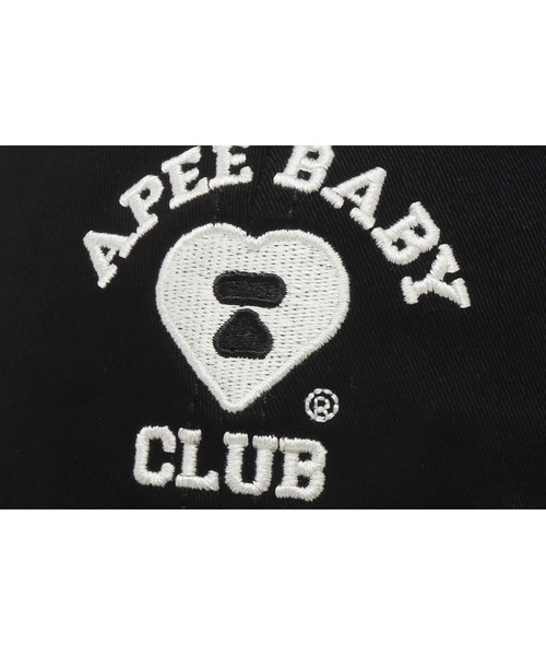 A BATHING APE(アベイシングエイプ)の「EMBROIDERY LOGO BASEBALL CAP #1(キャップ・レディース・バーガンディー/ベージュ/ブラック/アイボリー・FREE)」の14枚目の写真