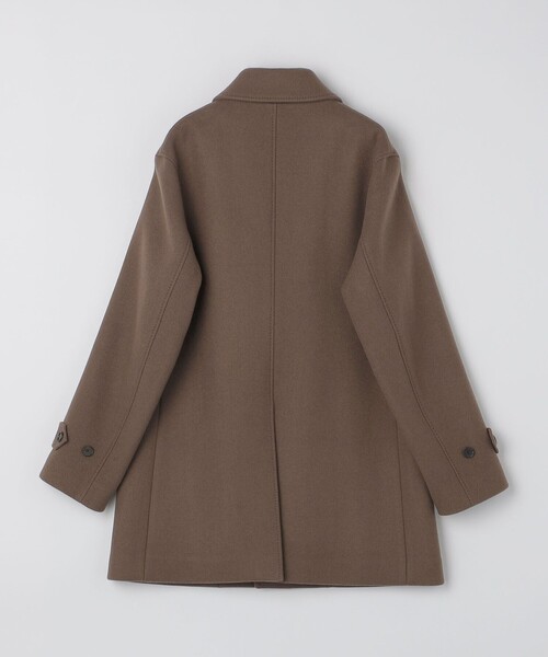 SHIPS: SUPER 140's メルトン カーコート（ステンカラーコート