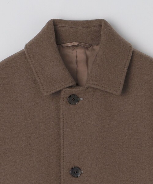 SHIPS: SUPER 140's メルトン カーコート（ステンカラーコート