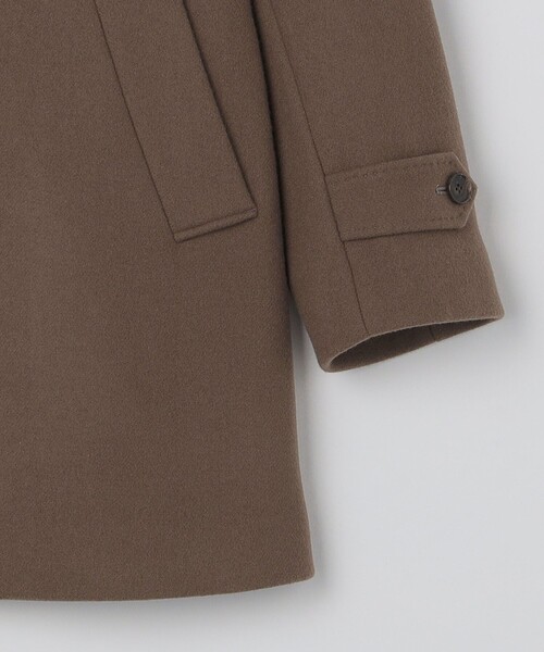 SHIPS（シップス）の「SHIPS: SUPER 140's メルトン カーコート（ステンカラーコート・メンズ・ダークグレー/ネイビー/ブラウン・SMALL/MEDIUM/LARGE/X-LARGE）」の20枚目の写真