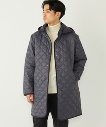 SHIPS Colors:〈撥水・手洗い可能〉sorona(R) 中綿 キルティング フードコート
