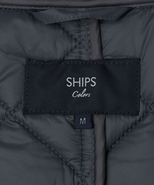 SHIPS Colors(シップス カラーズ)の「SHIPS Colors:〈撥水・手洗い可能〉sorona(R) 中綿 キルティング フードコート(その他アウター・メンズ・ブラック/カーキ/ダークグレー・MEDIUM/LARGE/X-LARGE)」の16枚目の写真