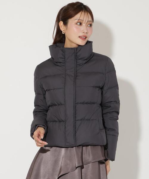 AND COUTURE FOXファー付きショートダウン　ブラック アンドクチュール AND COUTURE FOXファー付きショートダウン