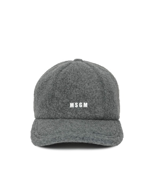 MSGM（エムエスジーエム）の「【NEW】テディフリース ベースボールキャップ（キャップ・レディース・ブラック/ライトイエロー/グレー・FREE）」の7枚目の写真